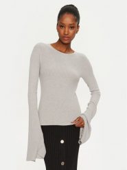 Kontatto Sweter 3M0116N AI253M01 Szary Slim Fit. Szare swetry Kontatto, m, bez wzorów, z syntetyku, bez ramiączek. Za 199.99 zł.