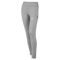 Legginsy tenisowe damskie Tecnifibre Team. Szare legginsy TECNIFIBRE, bez wzorów, sportowe. Za 189.00 zł.