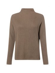 Marie Lund Sweter Kobiety Bawełna beżowy|szary, L. Brązowe swetry Marie Lund, l, bez wzorów, z bawełny, klasyczne, bez ramiączek. Za 299.95 zł.