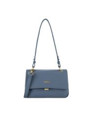 MEXX Torebka MEXX-K-005-06 Niebieski. Niebieskie torebki klasyczne Mexx, bez wzorów, z materiału, bez dodatków. Za 179.99 zł.