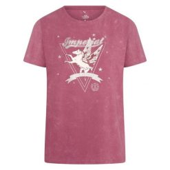 Koszulka damska Imperial Riding Blossom. Czerwone t-shirty sportowe IMPERIAL RIDING, bez wzorów, bez ramiączek, do jazdy konnej. Za 155.00 zł.