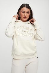 Bluza damska z kapturem DKNY. Bluzy DKNY, m, bez wzorów, z kapturem. Za 439.00 zł.