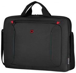 Torba Wenger BQ Toploader 16'' czarny. Czarne torby na laptopa Wenger, bez wzorów. Za 65.90 zł.