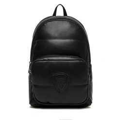 Plecak Blauer. Czarne plecaki Blauer, bez wzorów, bez dodatków. Za 369.99 zł.