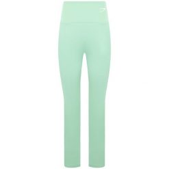 Legginsy treningowe damskie Gymshark Training Full Lenght. Zielone legginsy Gymshark, bez wzorów, sportowe. Za 109.99 zł.