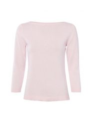 Brookshire Sweter z dzianiny Kobiety Bawełna różowy, XXXL. Czerwone swetry brookshire, bez wzorów, z bawełny, eleganckie, bez ramiączek. Za 79.95 zł.