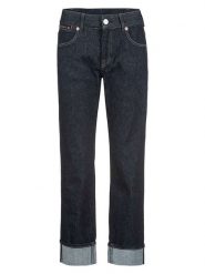 Herrlicher Dżinsy "Marlies" - Regular fit - w kolorze granatowym rozmiar: W27/L32. Niebieskie jeansy Herrlicher, l, bez wzorów, klasyczne. Za 252.99 zł.