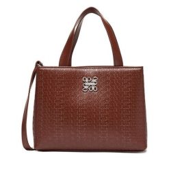 Torebka Nine West. Brązowe torebki klasyczne Nine West, bez wzorów, klasyczne, bez dodatków. Za 219.99 zł.