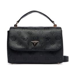 Torebka Guess. Czarne torebki klasyczne Guess, z aplikacjami, klasyczne, bez dodatków. Za 419.99 zł.