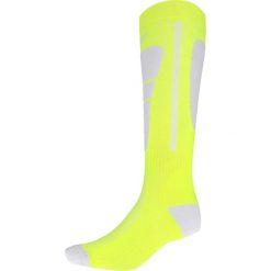 Skarpety narciarskie damskie SODN350 - soczysta zieleń neon. Skarpetki marki 4f. W wyprzedaży za 29.99 zł.
