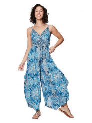 Ipanima Kombinezon w kolorze niebieskim rozmiar: 34-40. Niebieskie kombinezony Ipanima, bez wzorów, bez kołnierzyka, bez ramiączek. Za 78.99 zł.