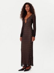 Bardot Sukienka koktajlowa Yazmin Lace 59966DB Czarny Regular Fit. Czarne sukienki Bardot, bez wzorów, z syntetyku, wizytowe, bez kołnierzyka, bez ramiączek. Za 379.99 zł.
