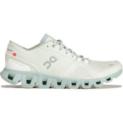 Buty damskie ON RUNNING CLOUD X. Szare buty treningowe On Running, bez wzorów, bez zapięcia, na fitness i siłownię. Za 650.00 zł.