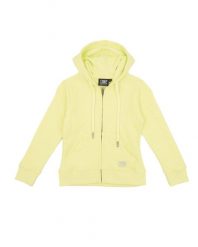 Bluza z bawełna z kaptur na co dzień na siłownię. Żółte bluzy z kapturem LEONE 1947 APPAREL, bez wzorów, z bawełny, bez kaptura, na fitness i siłownię. Za 126.26 zł.