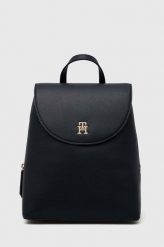 Tommy Hilfiger plecak damski kolor granatowy mały gładki. Niebieskie plecaki Tommy Hilfiger, bez wzorów, do ręki, bez dodatków. Za 699.99 zł.