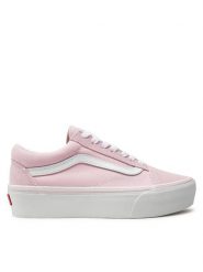 Vans Tenisówki Ua Old Skool Platform VN0A5KRGV1C1 Różowy. Czerwone trampki Vans, bez wzorów, z materiału, bez zapięcia. Za 249.99 zł.