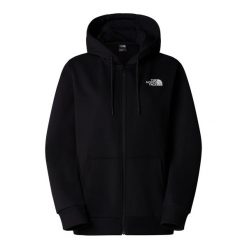 The North Face Bluza Simple Dome Full Zip Nf0A89Ewjk3. Czarne bluzy The North Face, bez wzorów, bez kaptura. Za 329.99 zł.
