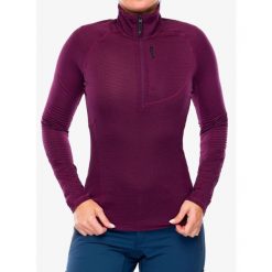 Bluza termoaktywna damska Black Diamond Coefficient LT Quarter Zip Pullover. Fioletowe bielizna termoaktywna damska Black Diamond, xs, bez wzorów, bez kaptura, trekkingowe. Za 408.99 zł.
