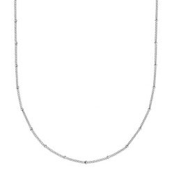 EASTSIDE Łańcuszek Stal nierdzewna Srebrny Naszyjniki 1 ct Damski. Szare naszyjniki Eastside, z materiału, srebrne. Za 69.99 zł.