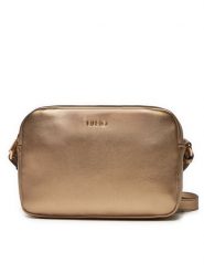 Liu Jo Torebka Ecs M Camera Case AF4289 E0002 Złoty. Żółte listonoszki Liu Jo, bez wzorów, ze skóry, bez dodatków. Za 269.99 zł.