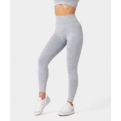 Legginsy Bezszwowe sportowe dla kobiet Carpatree Yasmine z wysokim stanem. Brązowe legginsy Carpatree, xs, bez wzorów, z podwyższonym stanem, na fitness i siłownię. Za 189.99 zł.