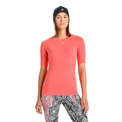 Koszulka z krótkim rękawem sportowa damska Nessi Sportswear Ultra. Niebieskie t-shirty sportowe NESSI SPORTSWEAR, s, bez wzorów, bez ramiączek, do biegania. Za 299.00 zł.