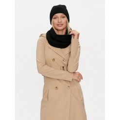 Zestaw Szalik i Czapka Liu Jo. Czarne szaliki i kominy Liu Jo, bez wzorów. Za 269.99 zł.