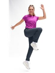 Maier Sports Spodnie funkcyjne "Fortunit XR 2.0" w kolorze granatowym rozmiar: 38. Niebieskie spodnie dresowe Maier Sports, bez wzorów, z materiału. Za 196.70 zł.