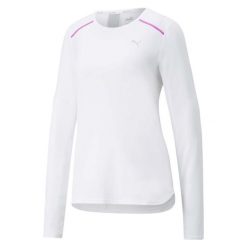 Biały T-Shirt Puma Run Cloudspun Marathon Damskie. Białe t-shirty sportowe Puma, m, bez wzorów, z materiału, bez ramiączek, do biegania. Za 258.99 zł.
