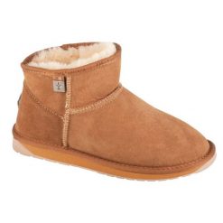 Buty Emu Australia Platinum Slim Darling WP11875-CHES brązowe. Brązowe śniegowce bez wzorów, z gumy, bez zapięcia. Za 796.39 zł.