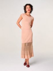 Rodier Top w kolorze jasnoróżowym rozmiar: S. Różowe topy Rodier, s, bez wzorów, bez kołnierzyka, bez ramiączek. Za 217.99 zł.