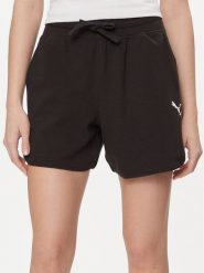 Puma Szorty sportowe HER 678701 Czarny Regular Fit. Czarne szorty sportowe Puma, bez wzorów, z bawełny. Za 139.99 zł.