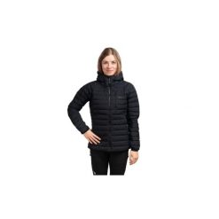 Kurtka puchowa damska Microlight Windstopper Hoody Women. Czarne kurtki RAB, bez wzorów, z puchu, sportowe, bez kaptura. Za 1,509.99 zł.
