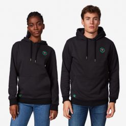 Bluza Van Rysel. Czarne bluzy VAN RYSEL, s, bez wzorów, z materiału, wizytowe, bez ramiączek, z kapturem. Za 159.99 zł.
