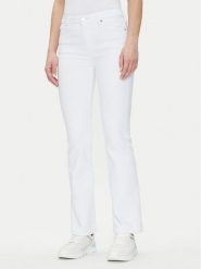 Tommy Hilfiger Jeansy Bootcut Rw White WW0WW44362 Biały Regular Fit. Białe jeansy Tommy Hilfiger, bez wzorów, z bawełny. Za 369.99 zł.