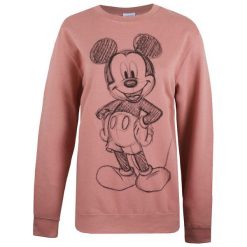 Disney bluza damska Mickey Forward Sketch S różowy. Czerwone bluzy Disney, s, bez wzorów, bez ramiączek, bez kaptura. Za 169.00 zł.