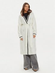 Liu Jo Sport Kardigan TF4216 MS55L Biały Regular Fit. Białe swetry Liu Jo Sport, l, bez wzorów, z syntetyku, sportowe, bez ramiączek. Za 549.99 zł.