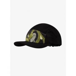 Czapka z daszkiem Buff 5 Panel go Cap. Czarne czapki z daszkiem Buff, bez wzorów, sportowe. Za 159.49 zł.