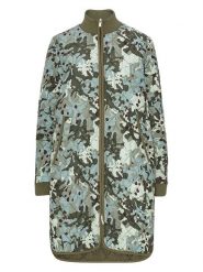 Ilse Jacobsen Płaszcz pikowany w kolorze khaki rozmiar: 36. Brązowe płaszcze Ilse Jacobsen, bez wzorów, bez kaptura. Za 241.56 zł.