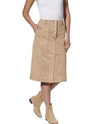 WITT WEIDEN Spódnica w kolorze beżowym rozmiar: 48. Brązowe spódnice WITT WEIDEN, na co dzień, bez wzorów, midi, proste. Za 39.99 zł.
