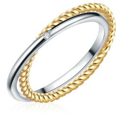 Lulu & Jane Srebro wysokiej pr óby Brylant Pierścionki 1 ct Damski. Białe pierścionki Lulu & Jane, z brylantem, srebrne. Za 479.99 zł.