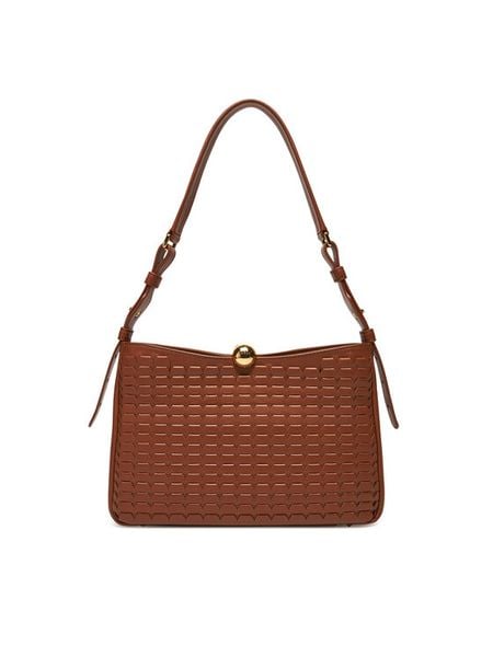 Furla Torebka Sfera Soft M WB01403 BX3977 CN 03B00 Brązowy. Brązowe torebki klasyczne Furla, bez wzorów, ze skóry, bez dodatków. Za 1,499.00 zł.