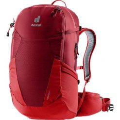 Plecak z siatką dystansową Deuter Futura 27 - masala/cherry. Czerwone plecaki Deuter, bez wzorów, bez dodatków. Za 608.49 zł.