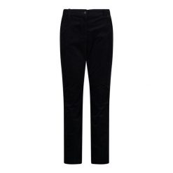 Spodnie aksamitne damskie CMP. Czarne spodnie dresowe CMP, bez wzorów, z weluru, długie. Za 295.50 zł.