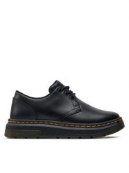 Dr. Martens Półbuty Crewson Lo 31669001 Czarny. Czarne półbuty wsuwane Dr Martens, bez wzorów, ze skóry, bez obcasa, na płaskiej podeszwie. Za 649.99 zł.