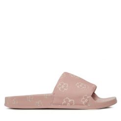 Klapki Ted Baker. Czerwone klapki Ted Baker, bez wzorów, bez obcasa, bez zapięcia. Za 139.99 zł.