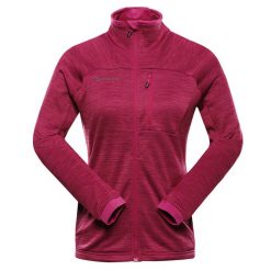 Bluza damska turystyczna szybkoschnąca Alpine Pro Onneca 3. Czerwone bluzy bez kaptura Alpine Pro, bez wzorów, bez kaptura. W wyprzedaży za 299.00 zł.
