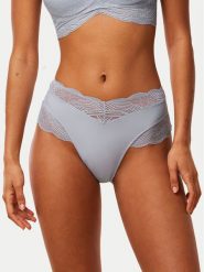 Triumph Figi klasyczne Lift Smart Bandeau Maxi EX 10215945 Niebieski. Niebieskie figi Triumph, bez wzorów, z syntetyku. Za 77.22 zł.