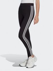 Adidas Legginsy Adicolor Classics 3-Stripes Leggings IB7383 Czarny. Czarne legginsy adidas, bez wzorów, z bawełny. Za 159.99 zł.