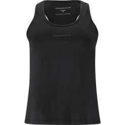 Damski tank top Endurance Nan. Czarne topy Endurance, bez wzorów, sportowe, bez kołnierzyka, bez ramiączek. Za 111.00 zł.